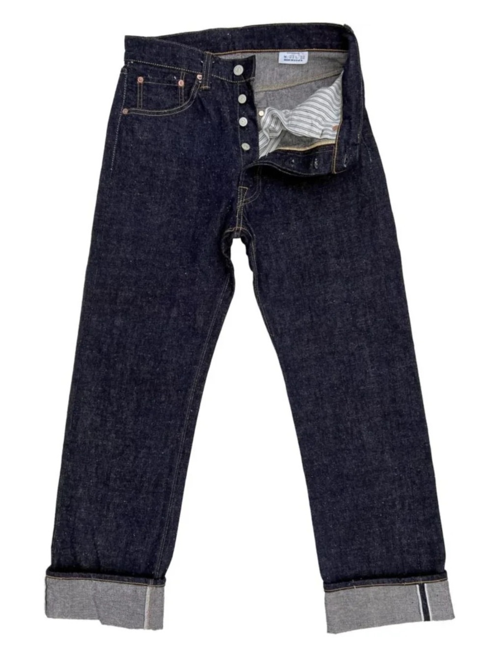 Mister Freedom Lot 64 Selvedge Darkwash Denim Jeans - 34x34